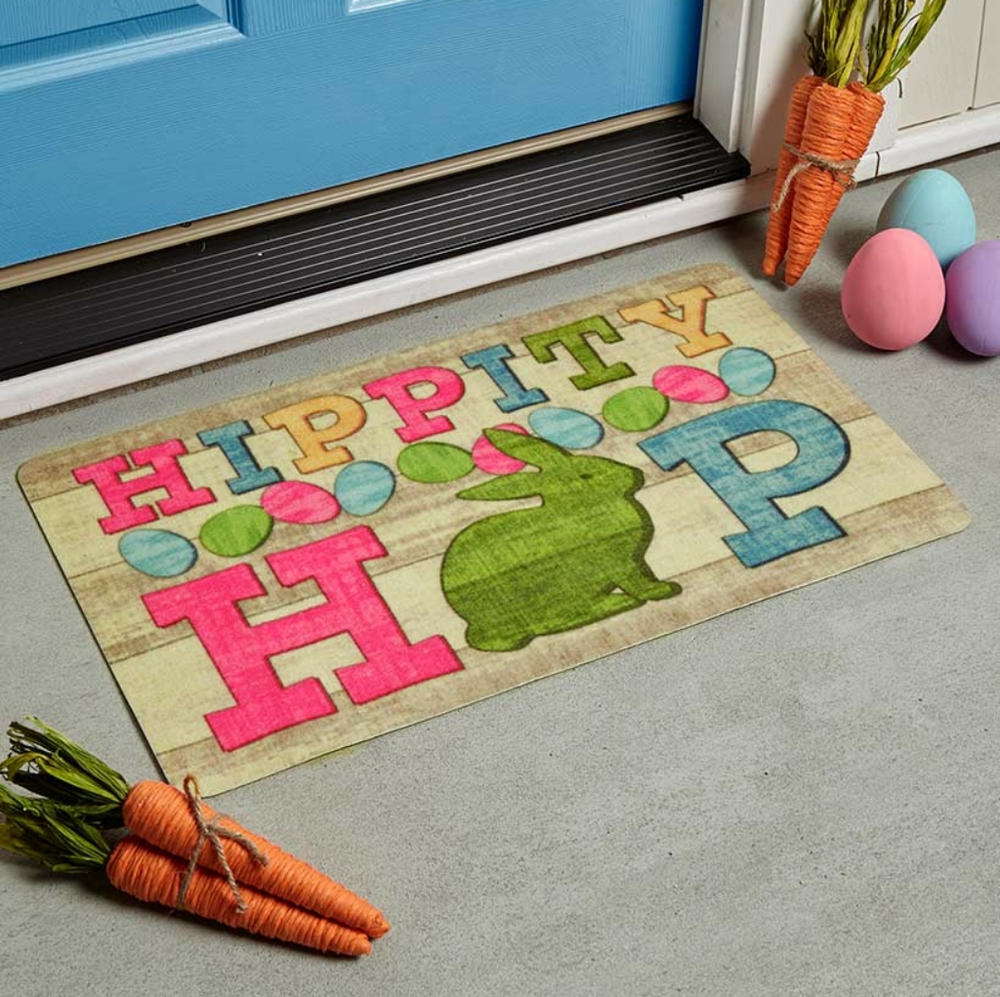 Easter door mat
